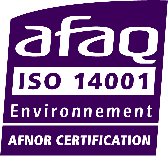 Certification ISO 14001 – management environnemental.