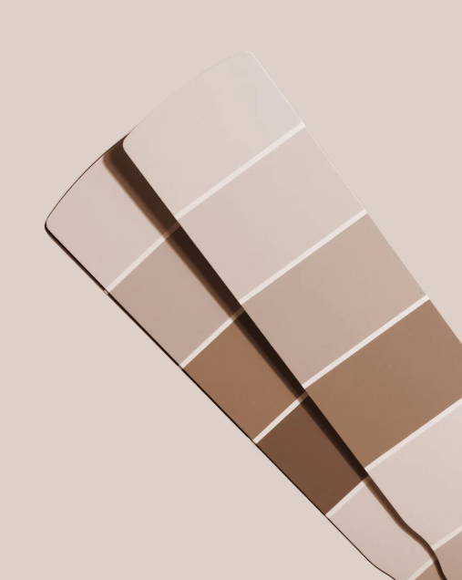 Nuancier de couleurs et finitions pour produit minéral Rebeton.